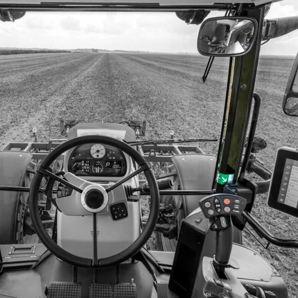 Massey Ferguson 5600 and 5700 Series right A-pillar – CabGear cab identification